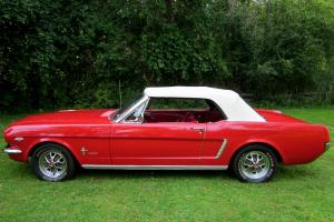 1965 Ford Mustang Convertible K Code 4 Speed-Original ! Photo