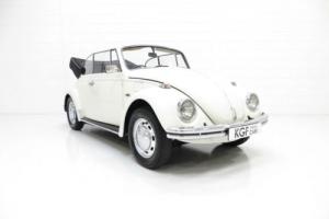 A Stunning UK VW Karmann Beetle 1500 Cabriolet with Just One Former Keeper. Photo