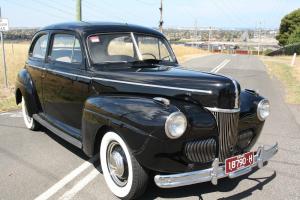 1941 Ford Sedan V8 Classic Cruiser 2 Door Sloper HOT ROD Original Tudor
