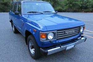 Blue FJ60, Very Clean and Original, Inside and out