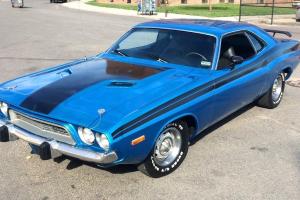 Dodge : Challenger 360 V8 727 RT Stripes B5 Blue