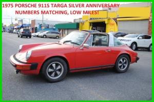 Porsche : 911 911s 2.7 S TARGA  Silver Anniversary Limited Editn