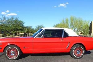 Ford : Mustang White top Photo