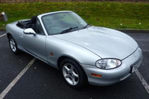 Mazda MX-5 FINISHED IN SILVER WITH BLACK INTERIOR BEAUTIFUL CONDITION Photo