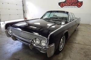 Lincoln : Continental Black on Black Suicide Doors Top Windows Work AC Photo