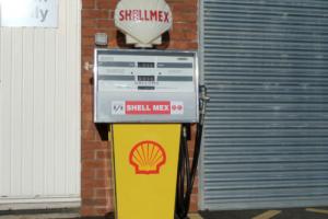 Early 60's Shell Petrol pump