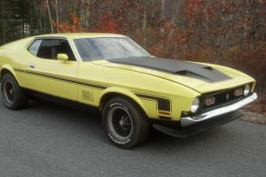 Ford : Mustang MACh 1 CJ 351 delux interior