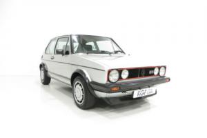 A Legendary Mk1 Volkswagen Golf GTi Campaign Edition with VW History. Photo