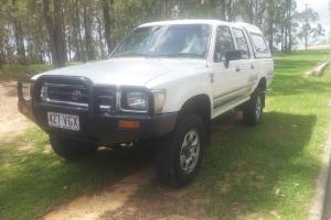 1997 Toyota Hilux Diesel Dual CAB UTE ONE Owner LOW KMS Photo