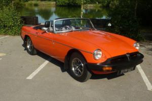 MGB ROADSTER 1979 - STUNNING CAR READY FOR SUMMER AND SHOWING Photo