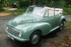 1950 Morris Minor Lowlight Convertible