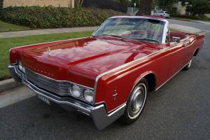 Lincoln : Continental CONVERTIBLE WITH ALL RECORDS SINCE 1983! FEW FINER Photo