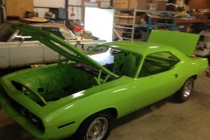 1970 Hemi Cuda - Rare FJ5 Limelight Green color with 4 Spd, Seller owned 27 year Photo