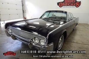 Lincoln : Continental Black on Black Suicide Doors Top Windows Work AC
