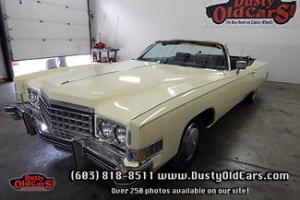 Cadillac : Eldorado Runs Drive Very Good Body Interior 500V8 New Top Photo