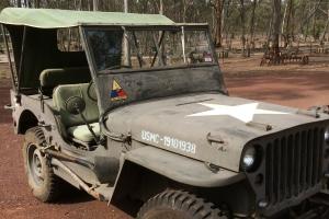 1945 Willys Army Jeep IN Good Condition Previously ON Club Plates in Maiden Gully, VIC Photo