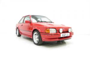 A Superb Very Early Ford Escort RS Turbo Series 2 with Just 57,620 Miles