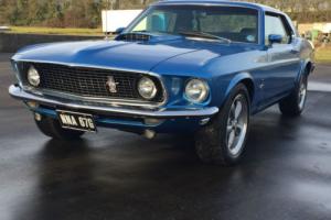 Ford Mustang 1969 COUPE BLUE 351 WINDSOR V8 STUNNING EXAMPLE