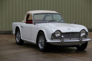 Triumph TR4 rare White dash model,1962 with only 63k miles. Watch our HD video Photo