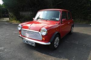 1996 Classic Rover Mini Mayfair Auto in Flame Red just 19,000 miles Photo