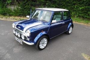 2001 Classic Rover Mini Cooper Sport 500 in Tahiti Blue only 173 miles Photo