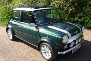 2000 Classic Rover Mini Cooper Sport in British Racing Green only 163 miles Photo