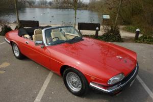 JAGUAR XJS V12 CONVERTIBLE 1991 FULL SERVICE HISTORY FROM NEW PRISTINE CONDITION Photo