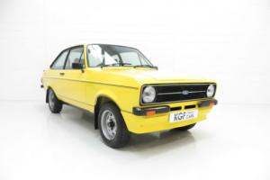 An Iconic, Very Rare Mk2 Ford Escort RS Mexico in Show Condition Photo
