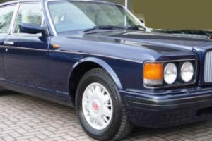 1996 N BENTLEY BROOKLANDS 6.8 AUTO 4 DOOR PEACOCK BLUE WITH CREAM LEATHER VIP