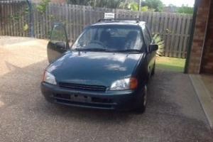 Toyota Starlet Group X 1997 3D Hatchback 3 SP Automatic 1 3L Multi Point in Redbank Plains, QLD Photo