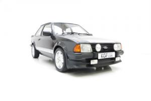 A Very Rare Graphite Grey Ford Motorsport Developed Escort RS1600i