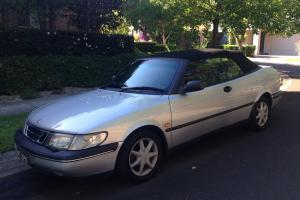 Saab 900 S 1996 Silver Convertible Sport Automatic in Northmead, NSW Photo