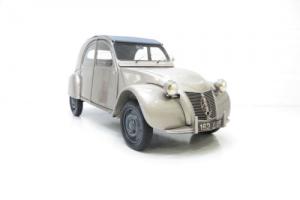 A Utilitarian Citroen 2CV Type A, Believed to be the Oldest in the UK