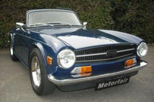 1974 Triumph TR6 2.5 Overdrive, Sapphire Blue, Leather, STUNNING EXAMPLE Photo