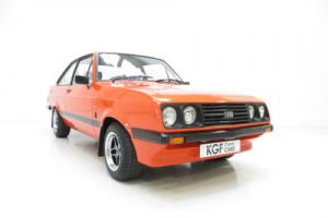 A Very Rare Early Ford Escort Mk2 RS2000 Broadstripe in Exceptional Condition. Photo