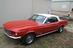 Mustang Convertible 1968 Photo