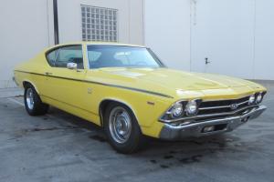 1969 Chevrolet Chevelle SS 396V8 Automatic P Steering Disc Brakes Rally Wheels