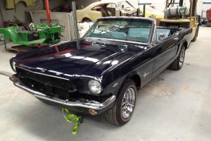 Ford Mustang 1965 C Code 289 Convertible Unfinished Ground UP Resto NEW Parts GT in Pakenham, VIC Photo