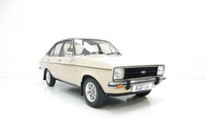 An Exceptional Ford Escort Mk2 1300 Ghia with just 29,500 Miles and Two Owners Photo