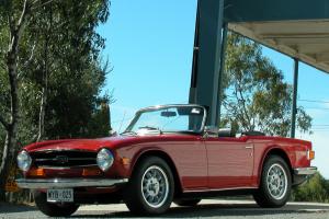Triumph TR 6 1969 2D Sports 4 SP Manual 2 5L Fuel Injected in Strathalbyn, SA Photo