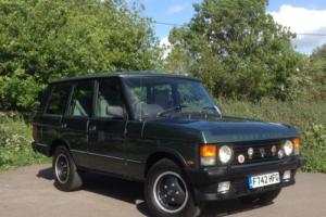 1988 Rover RANGE ROVER 3.5 EFI AUTOMATIC HARD DASH ++ 78,900 MILES FROM NEW ++ Photo