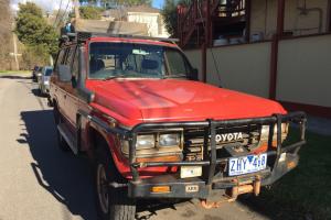 Toyota Landcruiser 4x4 1988 4D Wagon Manual 4L Diesel 6 Seats With RWC in VIC Photo