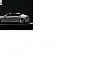 Tesla : Model S silver Photo