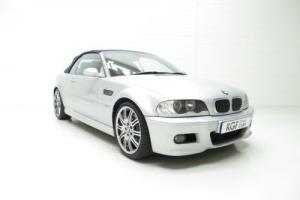 A Stunning BMW E46 M3 Convertible with 44,957 Miles and Full Service History Photo