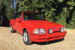 Ford Escort XR3i Convertible, 49,000 miles Photo