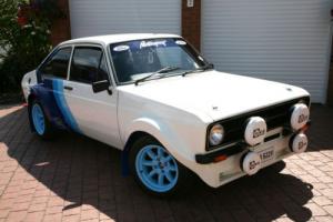 FORD ESCORT RS2000 1979 WORKS MONTE CARLO TARMAC RALLY CAR INSPIRED TRIBUTE Photo