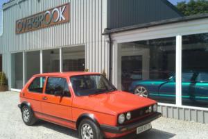 1983 Volkswagen GOLF GTI Mk 1 MARS RED 2 FORMER KEEPERS 11 SERVICE STAMPS