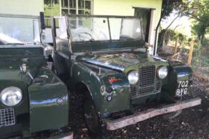 Land Rover Series 1 80" 1952 Ex Military