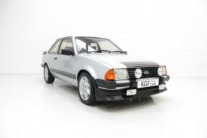 A Stonking Strato Silver Ford Motorsport Escort RS1600i with 68,711 Miles