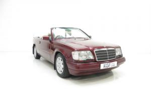 An Indulgent Mercedes-Benz W124 E220 Cabriolet with Two Owners and Full History